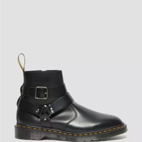 NEW Dr. Martens Jaimes Buckle Chelsea Leather Moto Boot (Unisex) Size L 7&8 $180 - Picture 5 of 7